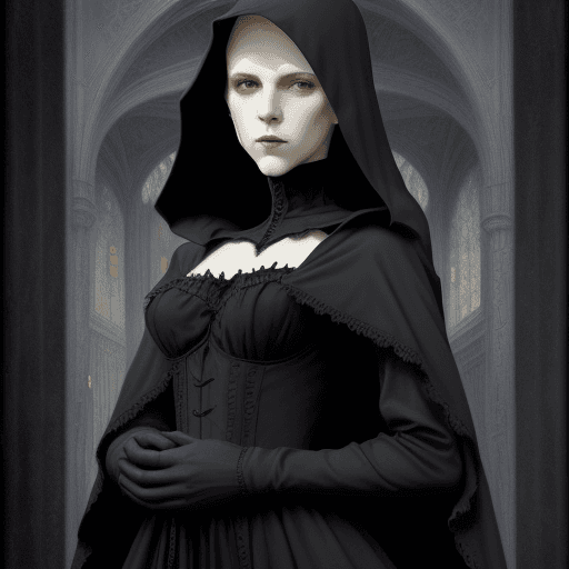 AI generated: Epic, A cloaked gothic grim reaper  supernatural patchwork Art by Klimt, Jennifer lommers,n the styl...