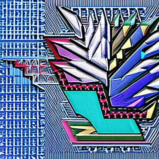AI generated: Generate an intricate origami design that combines elements of a mythical creature, such as a dragon...