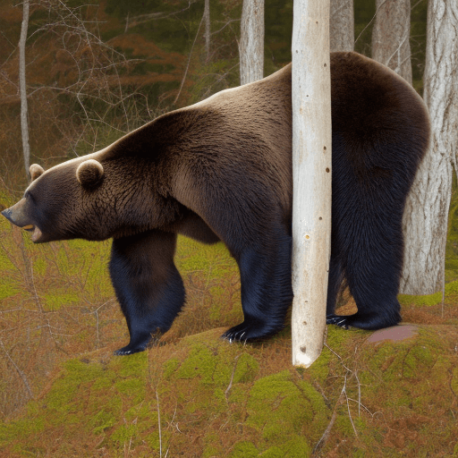 AI generated: bear