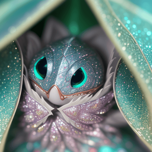 AI generated: anthropomorphic Targarian in glittering clothes::5 Professional Macro Photography::4 detailed, extre...