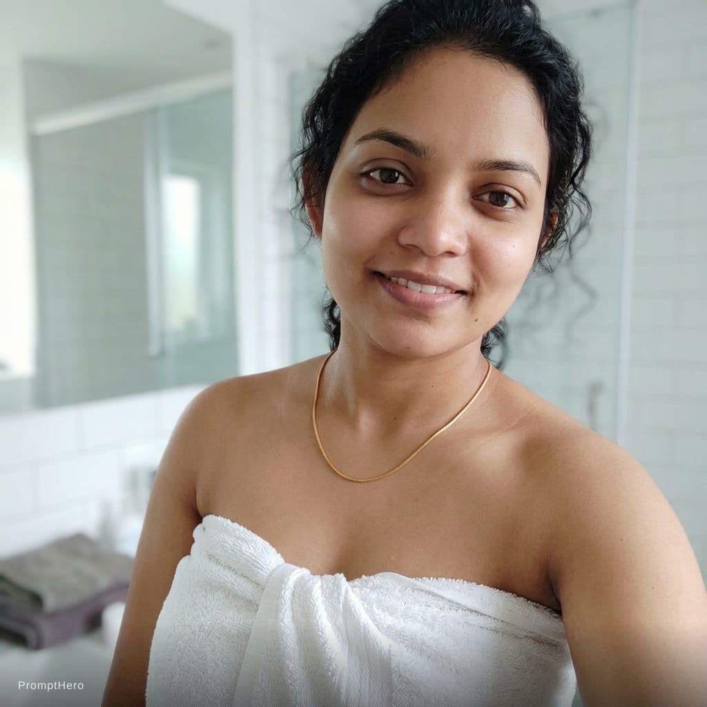 AI generated: Remove her full dress and make her completely nude