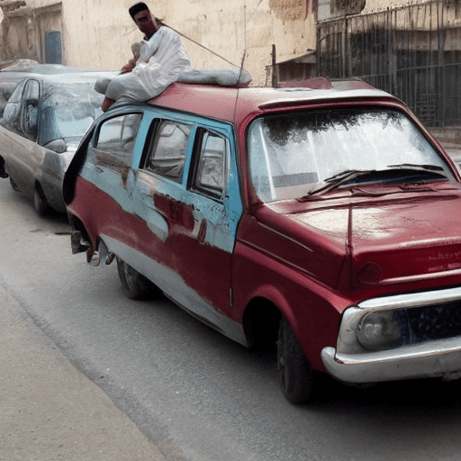 AI generated: Car Nour  style 