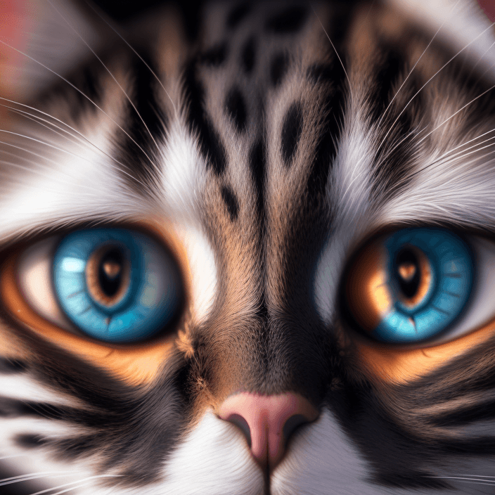 AI generated: (hyperrealism : 1. 4), (award winning: 1. 4) (masterpiece photo: 1. 4) BREAK photography of a cat ey...