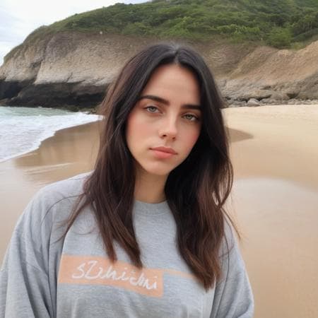 Billie Eilish 2024 Flux and SDXL