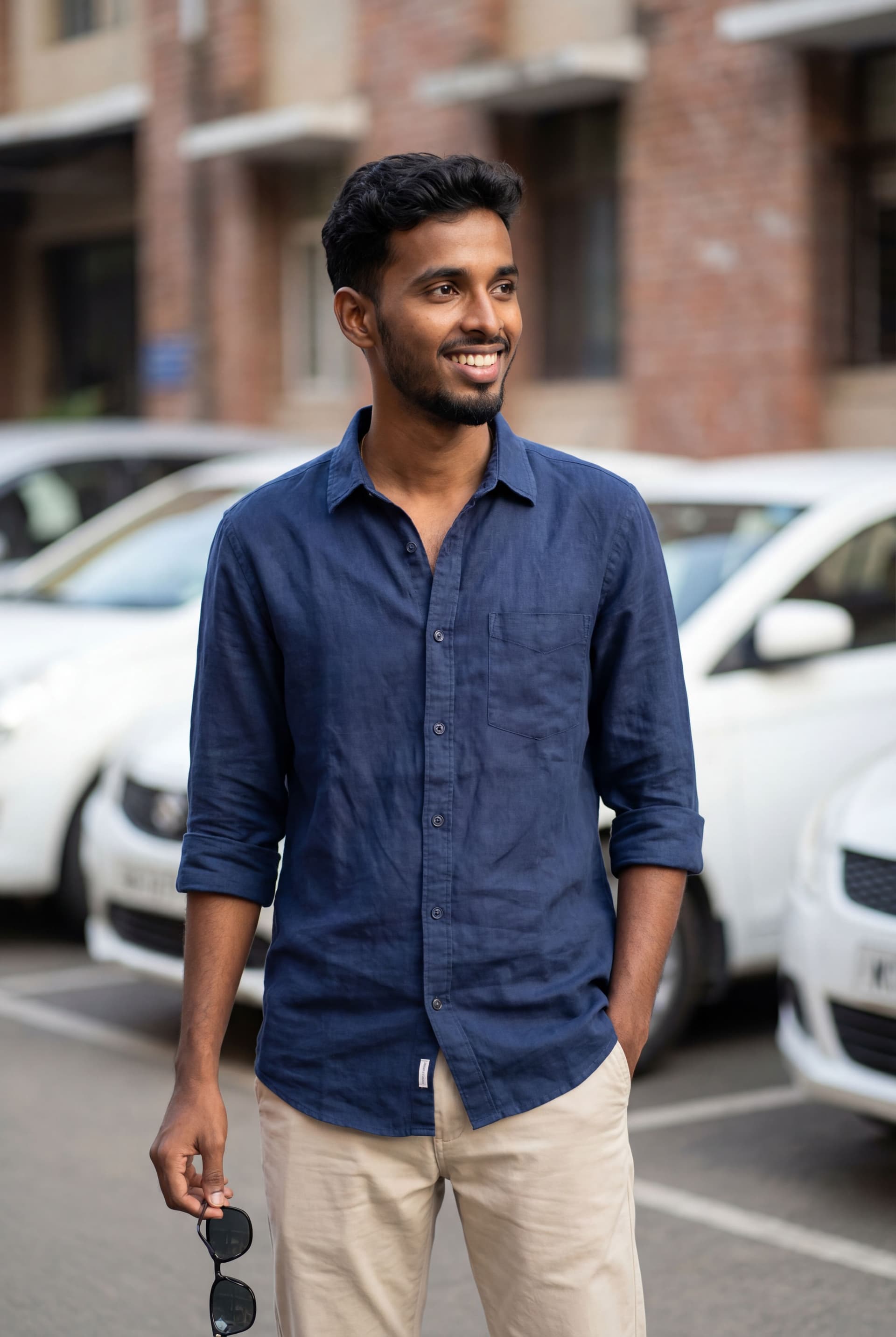 AI generated: { "image_type": "photograph", "genre": "casual_mens_lifestyle_portrait", "composition": { "framing":...