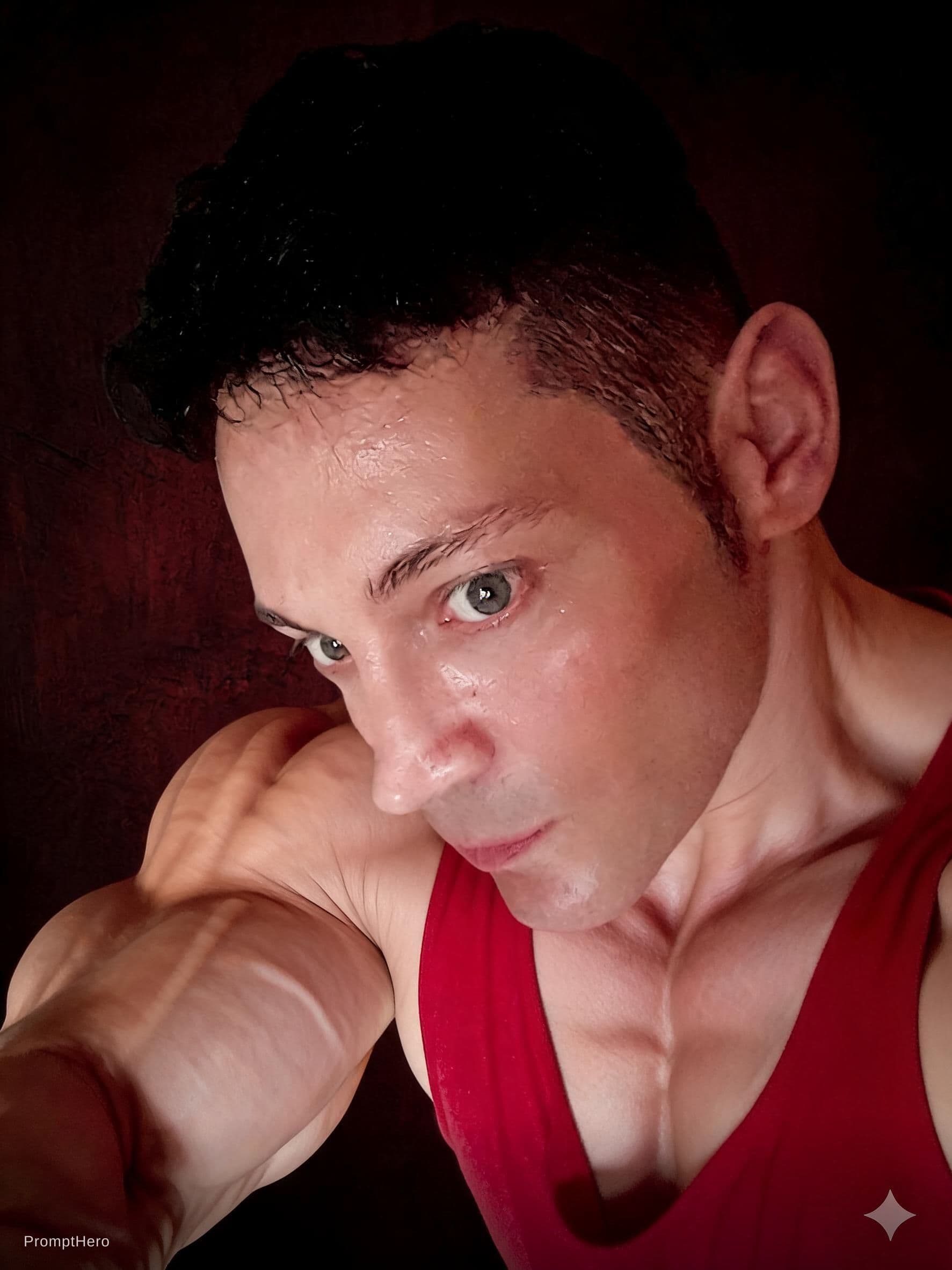 Hero prompt: bodybuilder
