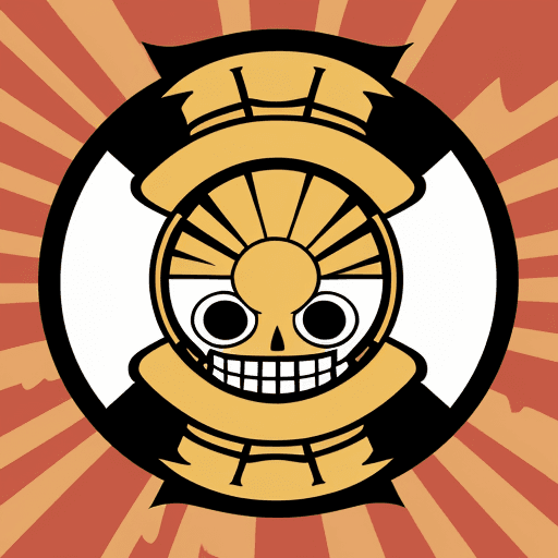 AI generated: Logo of One Piece for T-shirt. Vector.