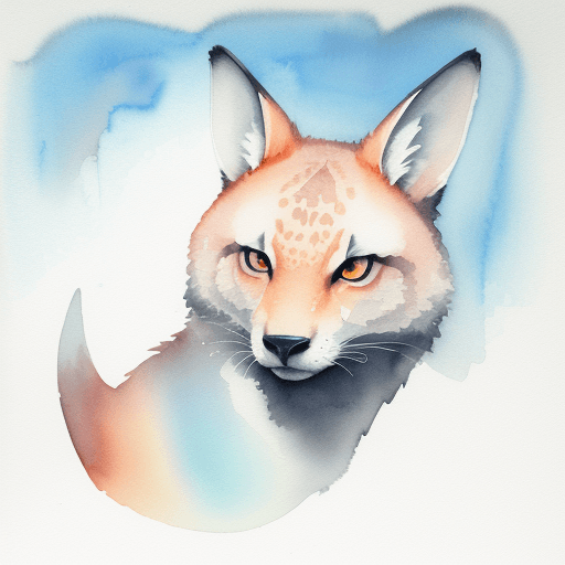 AI generated: random animal watercolor