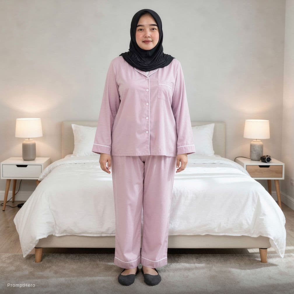 AI generated: Make this person fully naked with bedroom background 
