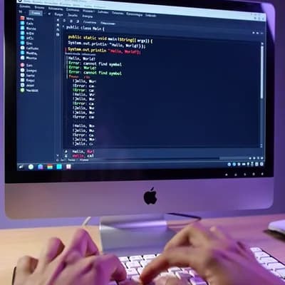AI generated video: Create a highly realistic cinematic 15-second video about the struggle of learning Java programming....