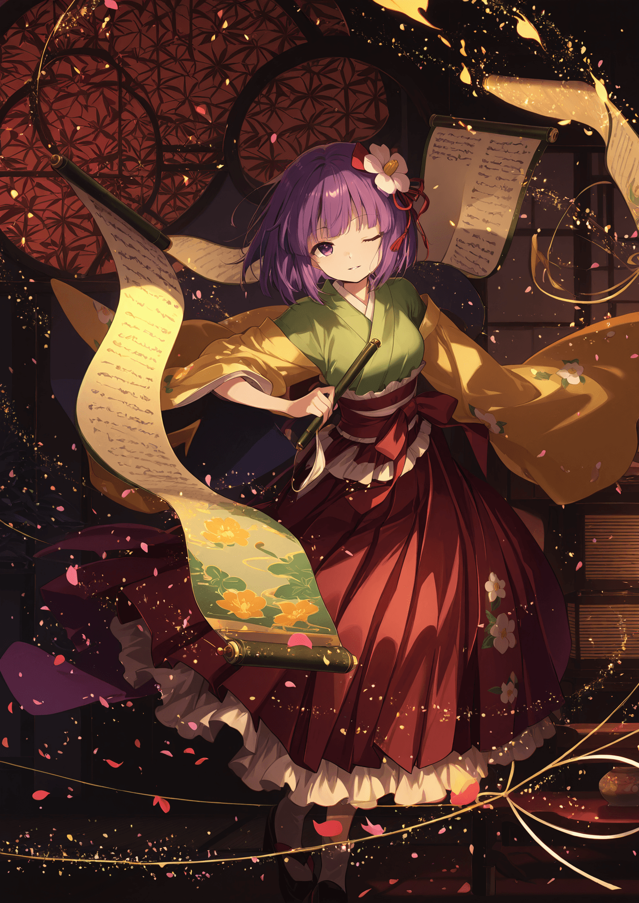Hieda no Akyuu (Touhou Project) - 稗田阿求 (東方)