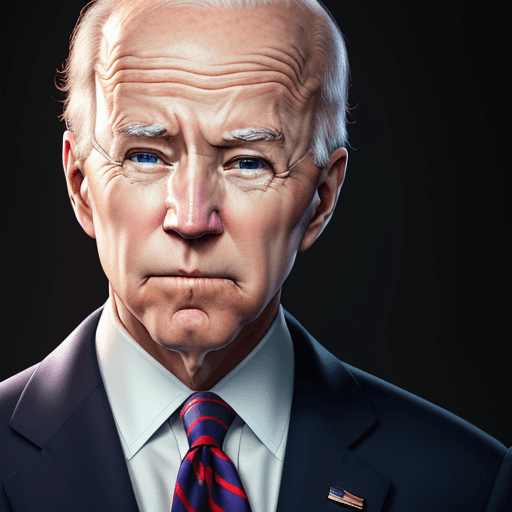 AI generated: Joseph Biden with pinocchio nose, good lighting, professional photography, 8k