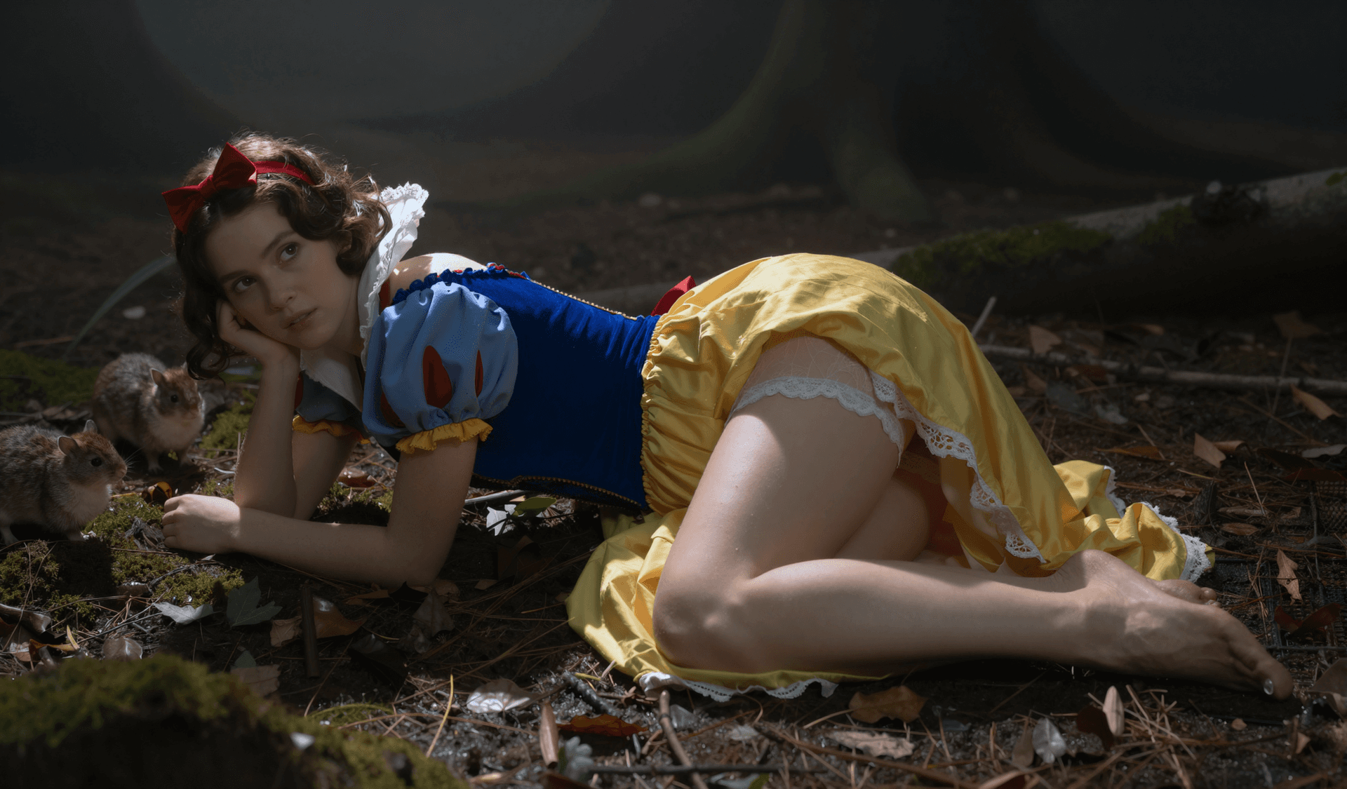 AI generated: raw photo captured with Fujifilm GFX 100S II, cinematic shot, low key lighting, high contrast, ISO 1...