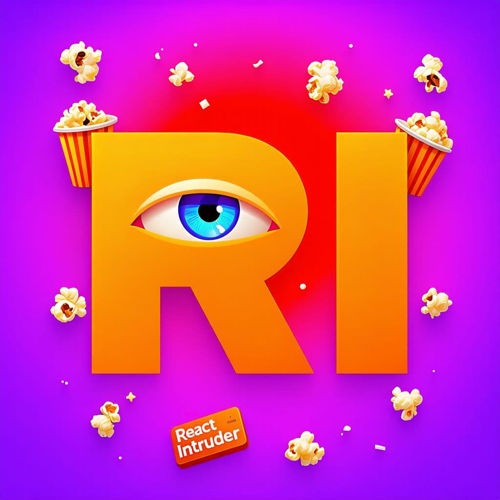 AI generated: A minimalist and modern profile picture design featuring the stylized initials ‘RI’ (React Intruder)...