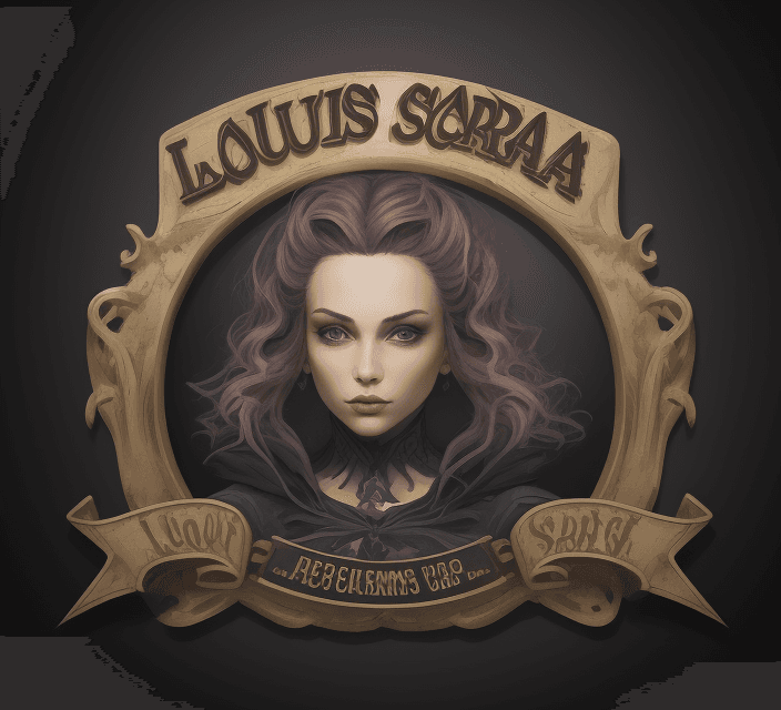 AI generated: Logo Lou Scaras, mode artistic