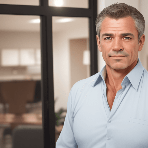 AI generated: Build a middle-aged upper half with your real estate savvy and experience  
I want to create an imag...