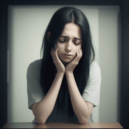 AI generated: The anxiety of not knowing the real you