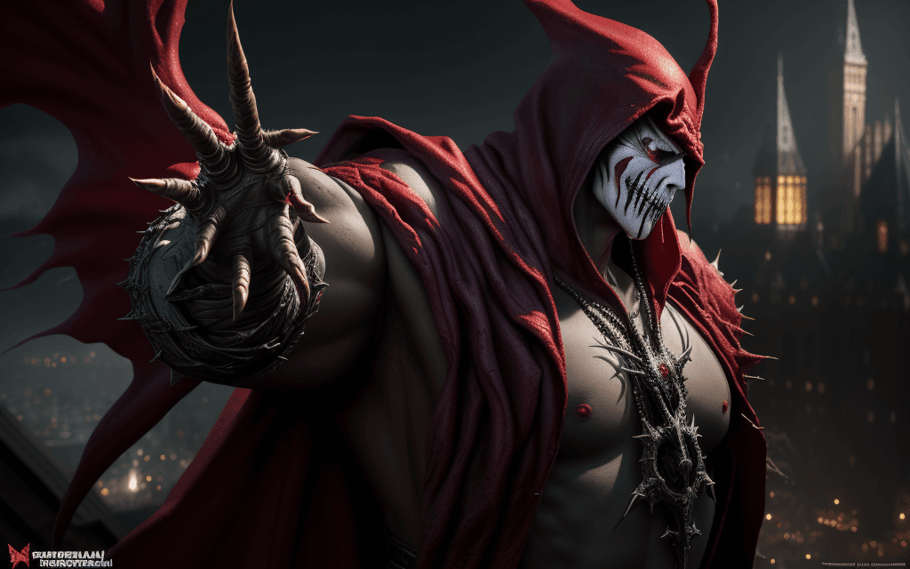 AI generated: Spawn, Created by Todd McFarlane, intricate, magical, volumetric lighting, beautiful masterpiece, ri...