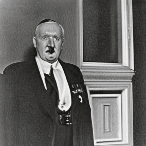 AI generated: adolph hitler