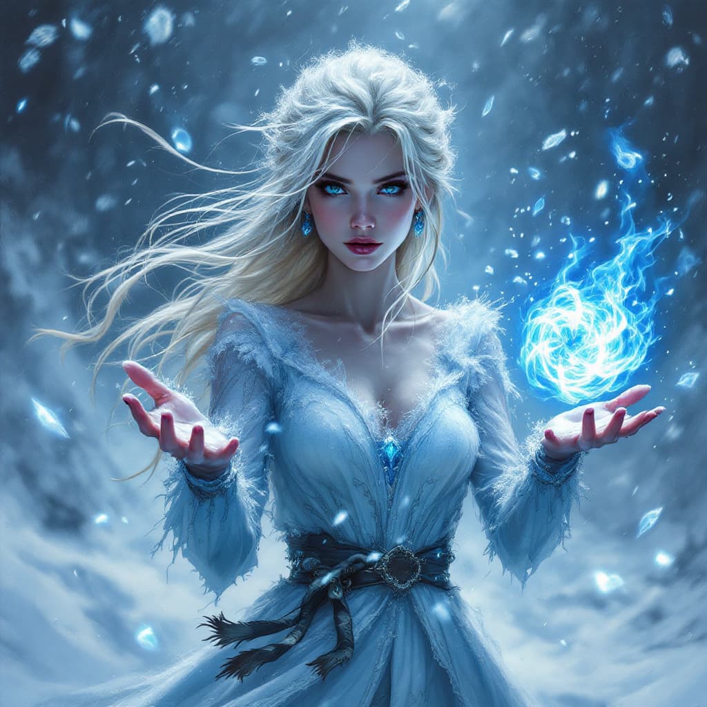 AI generated:  (epic dark fantasy oil painting:1.3), in the intense hyper-realistic style of classic dark fantasy ...