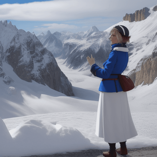 AI generated: Une personne qui se cogne une épaule dns le montant d'une porte
