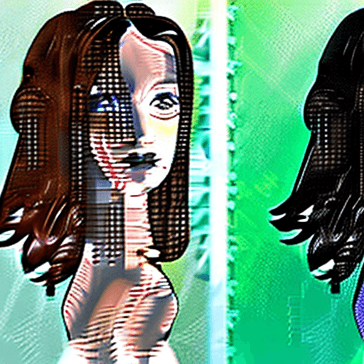 AI generated: An (18:1.3) year old  innocent looking (woman:1.1) with (dark:1.2) wavy hair is totally (naked:1.1) ...