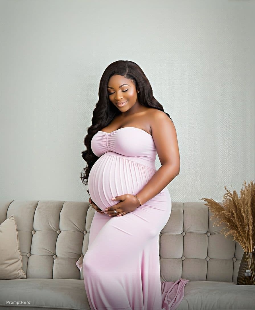 AI generated: pregnant