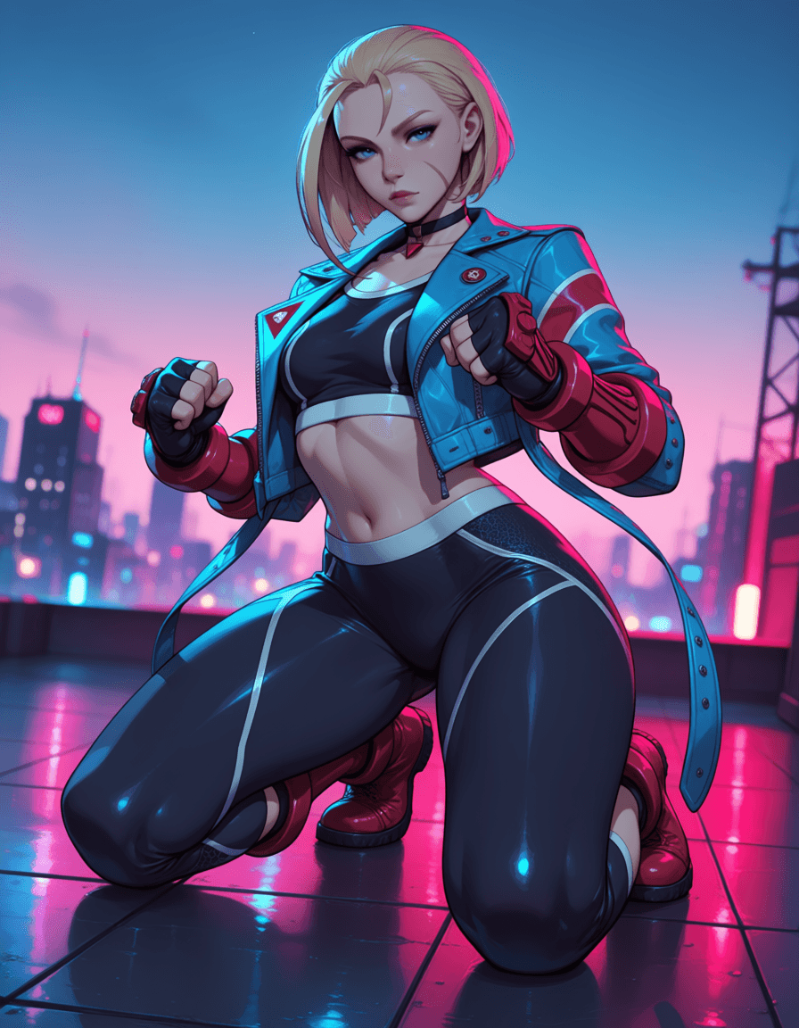 Cammy (2 Costumes) Anima illustrious & PonyXL