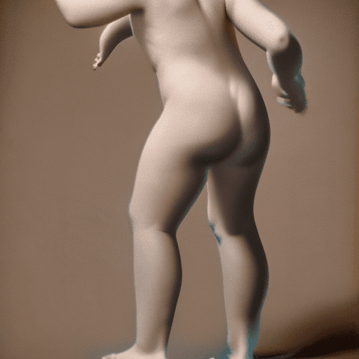 AI generated: nude girl