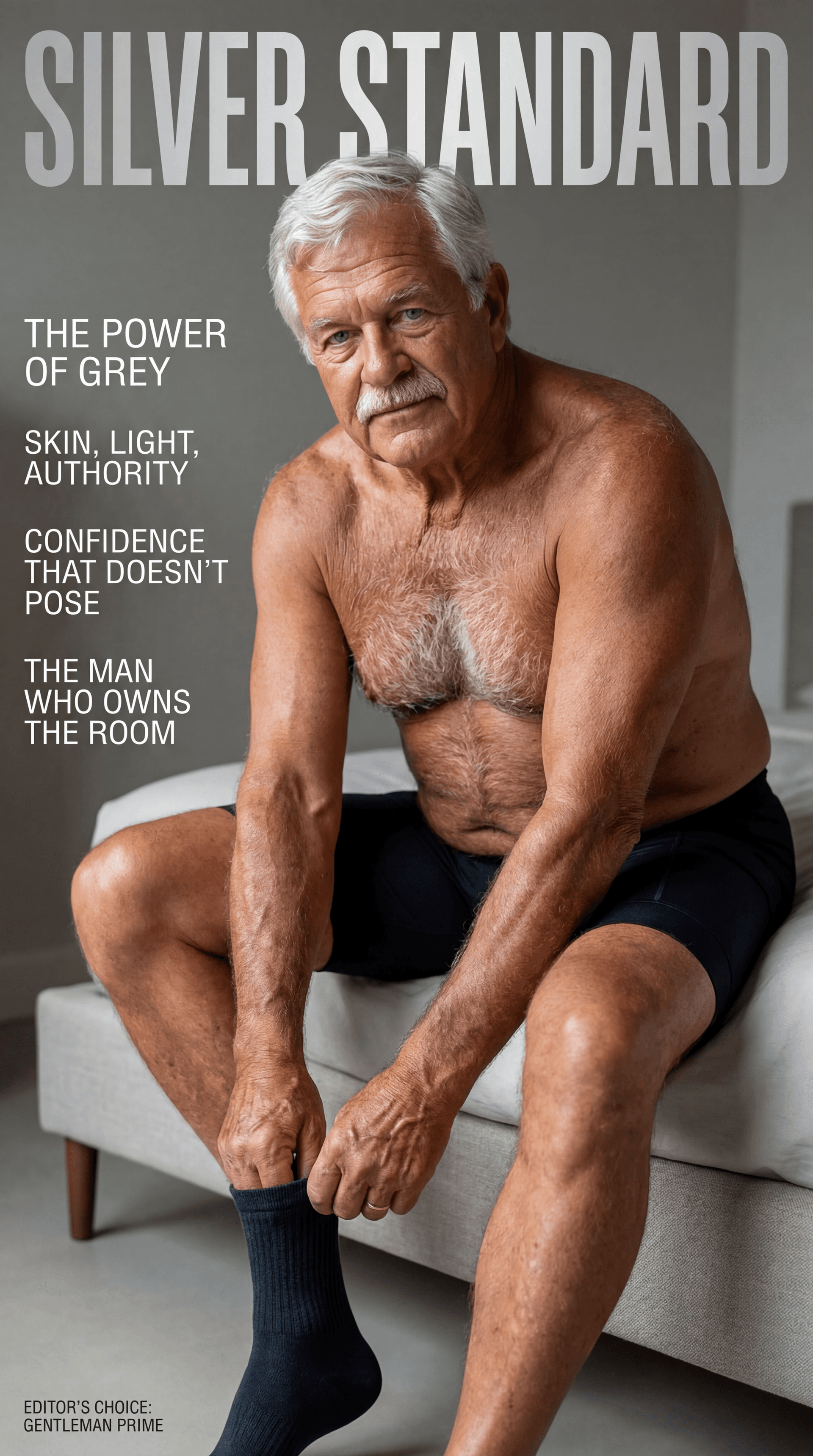 AI generated: FASHION MAGAZINE COVER. NOT CGI. NOT LIFESTYLE.
Ultra-realistic high-end editorial photography with ...