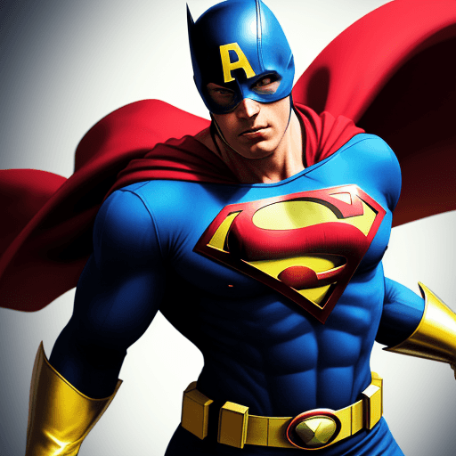 AI generated: super hero