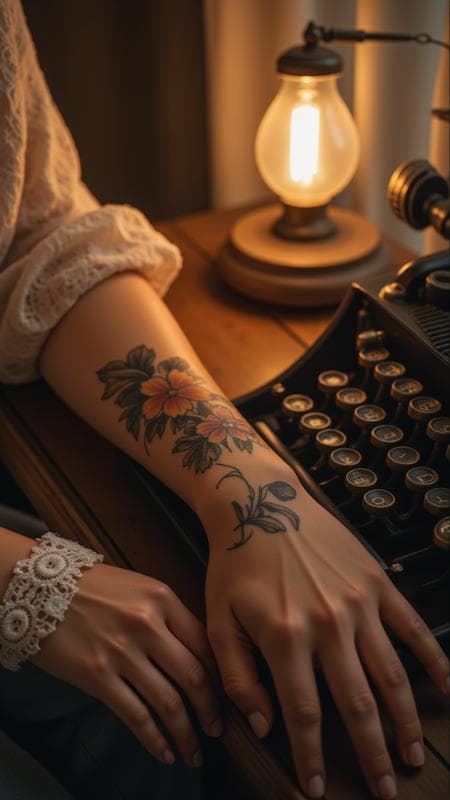 Tattoo Upgrader / Woman Body Tattoo Selfie [FLUX]
