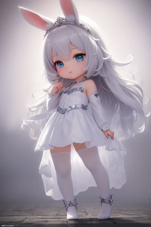 AI generated: (masterpiece:1. 3), (best quality), (ultra-detailed:1. 2), (Chibi:1. 2), intricate design, (full bod...