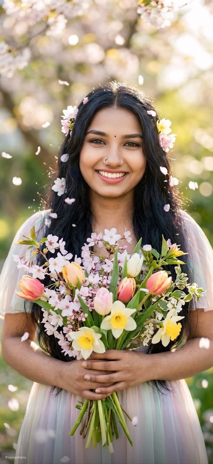 AI generated: The personification of springtime <lora:add_detail:1>