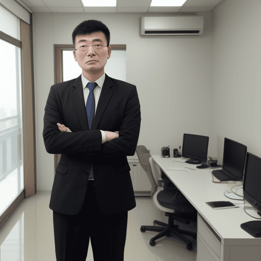AI generated: Photo of a chinese man as an insurance agent

