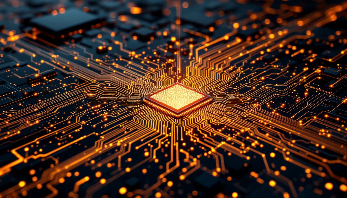 AI generated: avancered electronic circuits