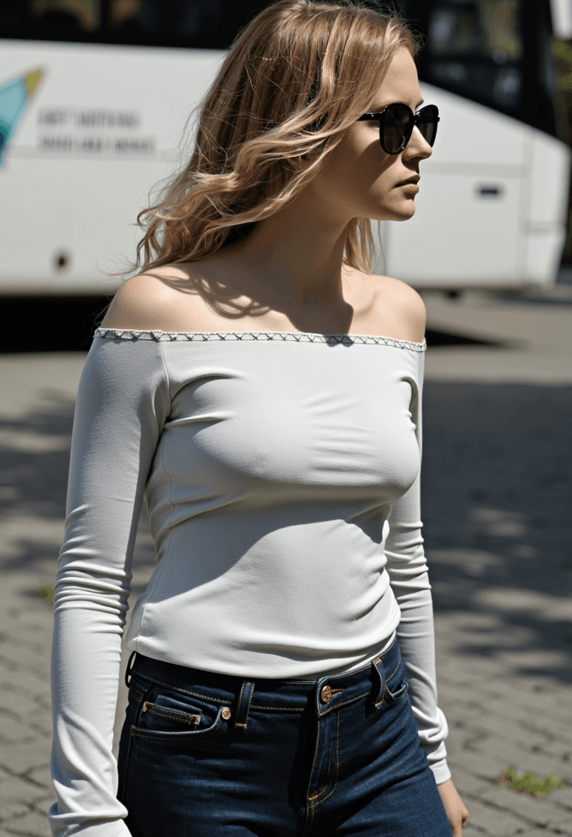 AI generated: cinematic image with dark shadows and high contrast,

A photorealistic portrait of a fit 30yo woman ...