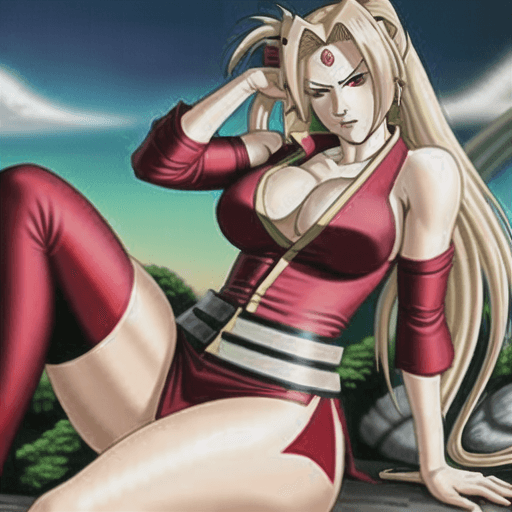 AI generated: Tsunade sexy