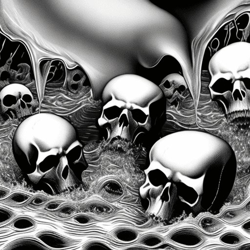 AI generated: Create a striking 2D black and white engraving featuring a suspended tooth as the focal point. The t...