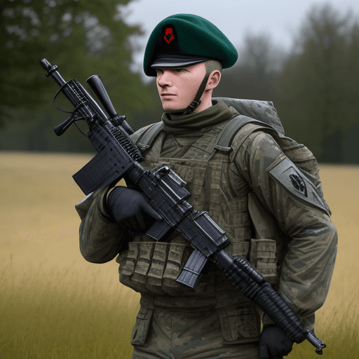 AI generated: "Bundeswehr Infantryman"