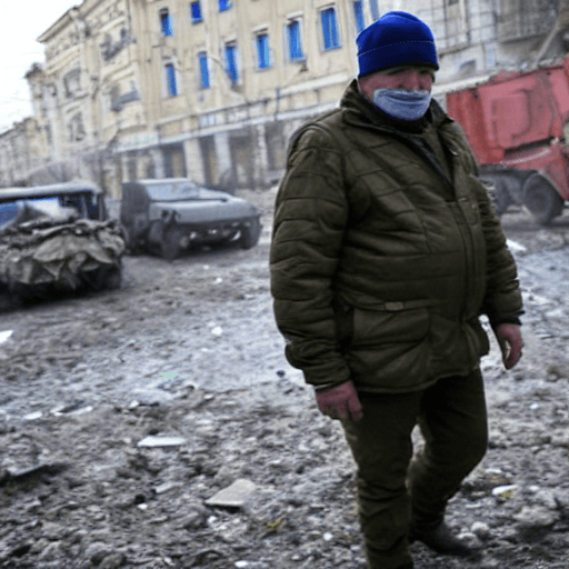 AI generated: As Ukraine Bears Down, Life Worsens in Occupied Areas