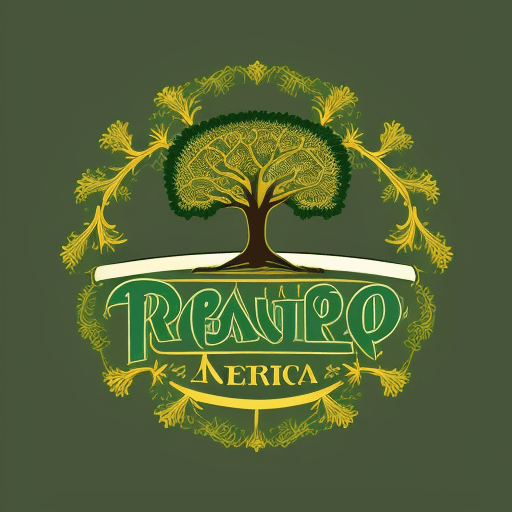 AI generated: vector logo with the text Aroeira and written Pousada - Trancoso and with a stylized tree in the cen...