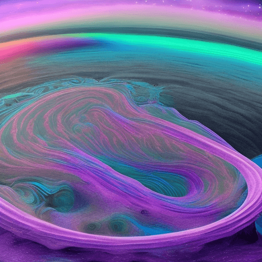 AI generated: Generate an image of a breathtaking science fiction landscape that stretches beyond imagination. The...