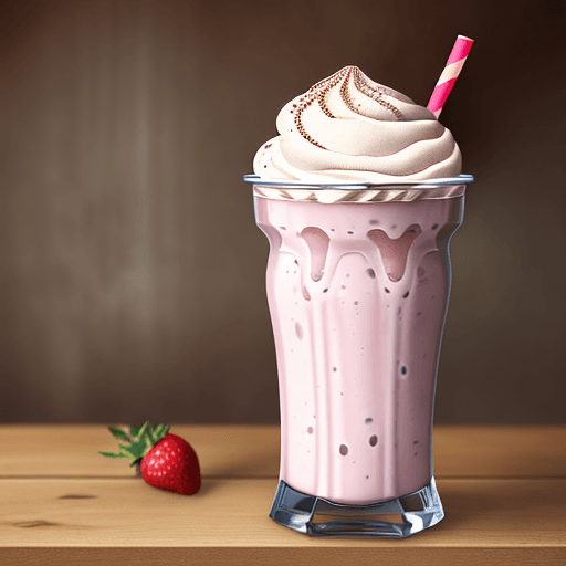 AI generated: milkshake