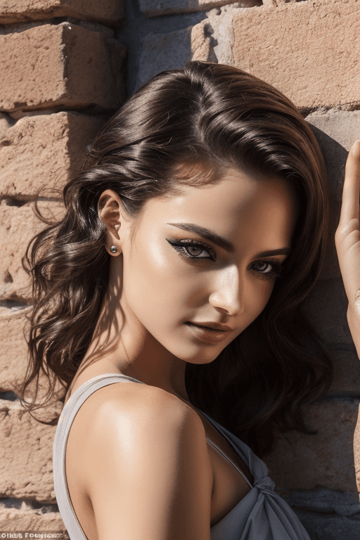 AI generated: Dynamic angle, (((masterpiece:1 0))), (hyperrealism:1 5), High Detail RAW color Photo, (full body:1 ...