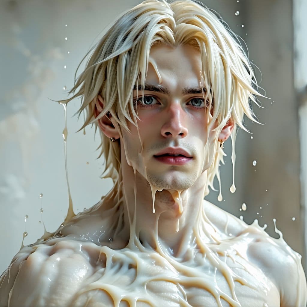 AI generated: Femboy, trans, naked, twink, covered in cum, alegro, super hot, throbbing, climax, cum, cum, cum, 8k...