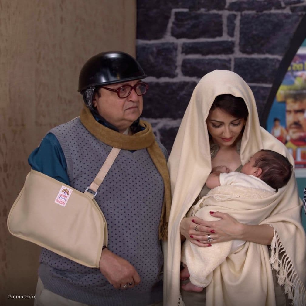 AI generated: A women who breast feeding me