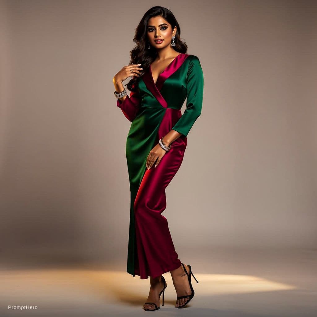 AI generated: An hot Indian model
