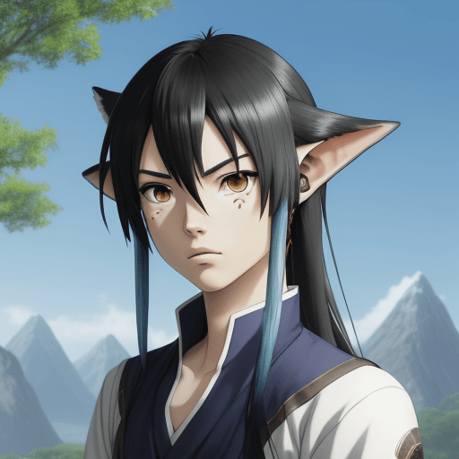 AI generated: Anime photo for avatar