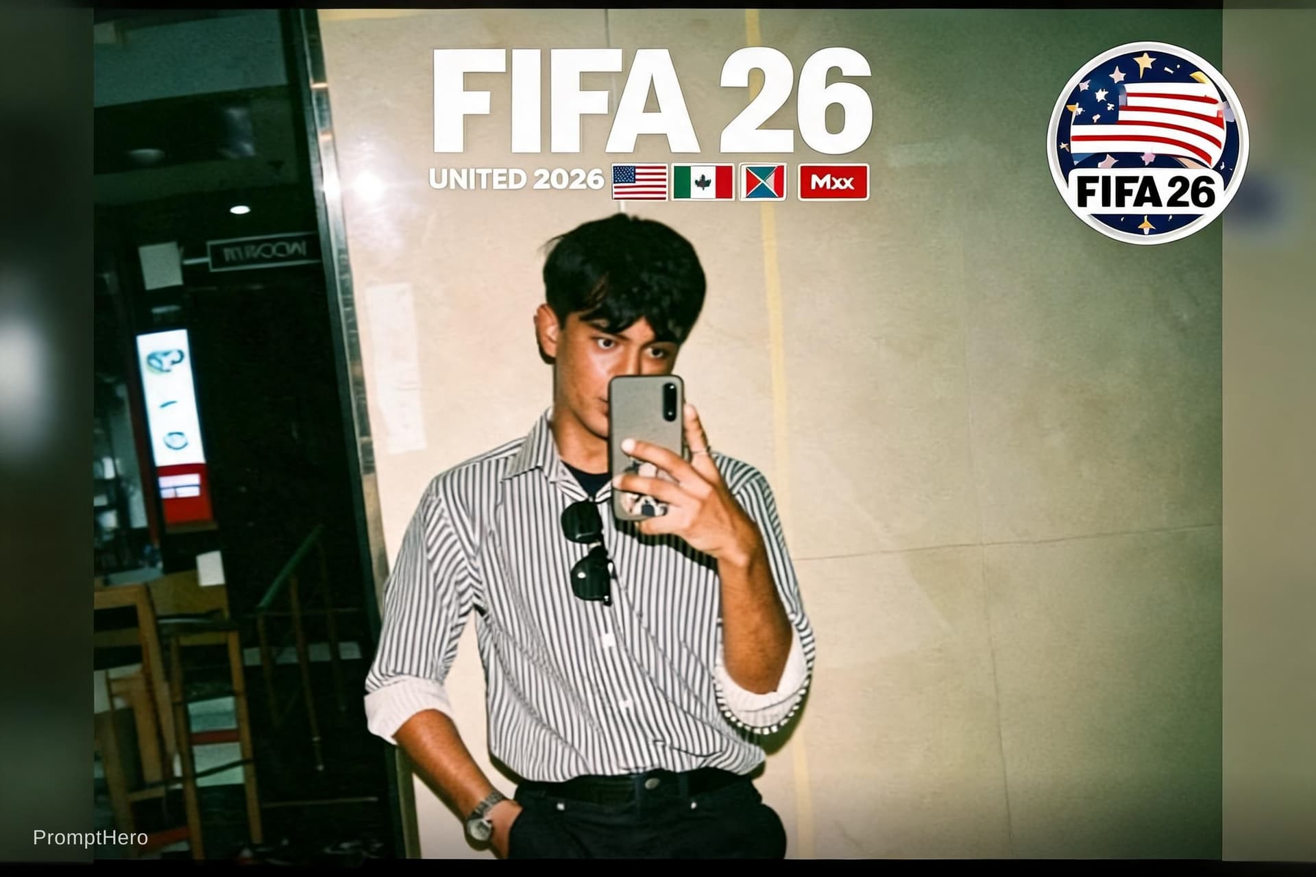 AI generated: Make a poster fo fifa 26
